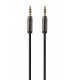 Gembird CCAP-444-1M cable de audio 3,5mm Negro